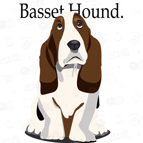 Dog T Basett hound