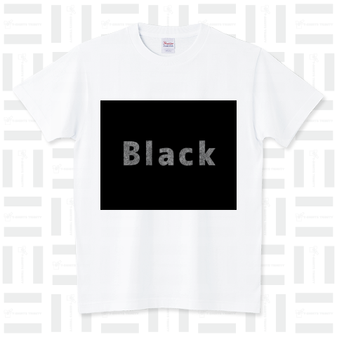 Black スタンダードTシャツ(5.6オンス)