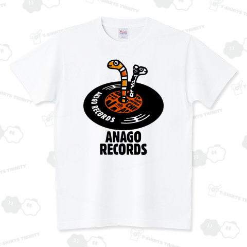 ANAGO RECORDS スタンダードTシャツ(5.6オンス)