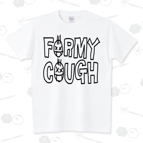 FOR MY COUGH LOGO スタンダードTシャツ(5.6オンス)