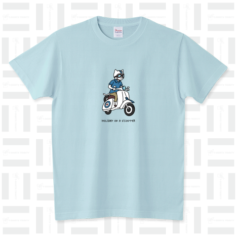 HOLIDAY ON A SCOOTER スタンダードTシャツ(5.6オンス)