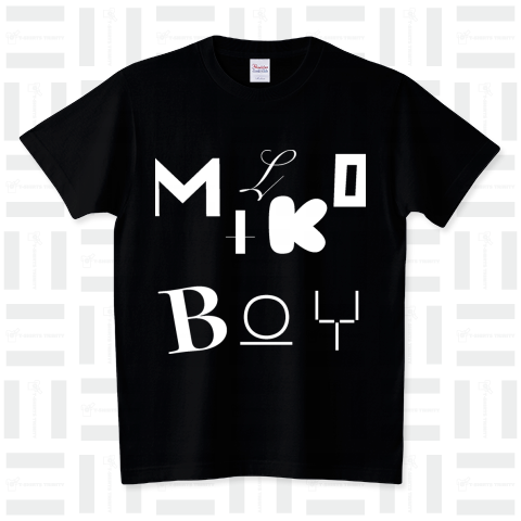 milkoboy(白) スタンダードTシャツ(5.6オンス)