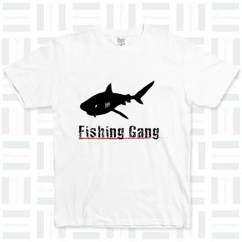 フィッシングギャング サメ ホワイト Fishing Gang