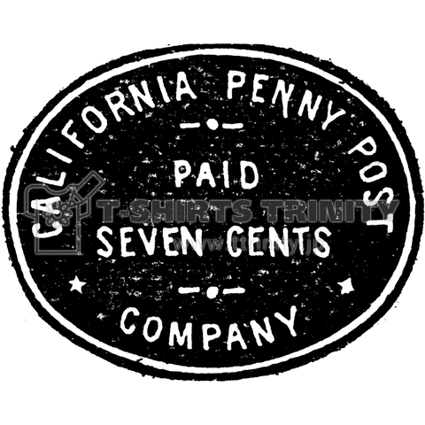 CALIFORNIA PENNY SEVEN CENTS