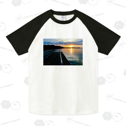 photoTシャツ  sunrise ラグランTシャツ(5.6オンス)