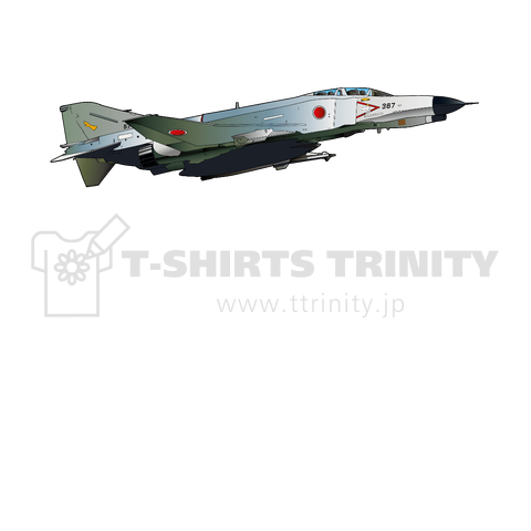 戦闘機 F 4ej改スーパーファントム デザインtシャツ通販 Tシャツトリニティ