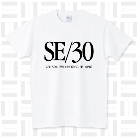 SE/30 MC68030 スタンダードTシャツ(5.6オンス)