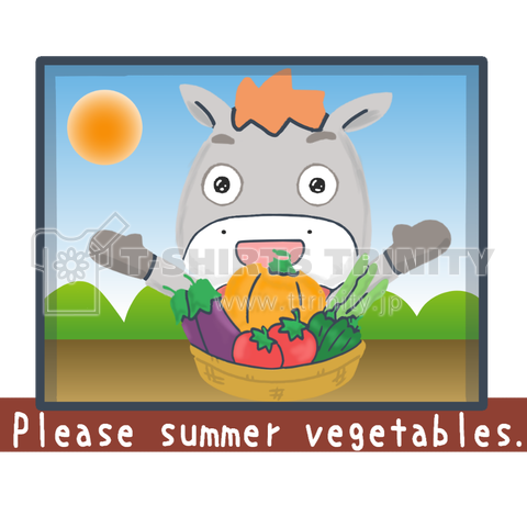 Please summer vegetables.