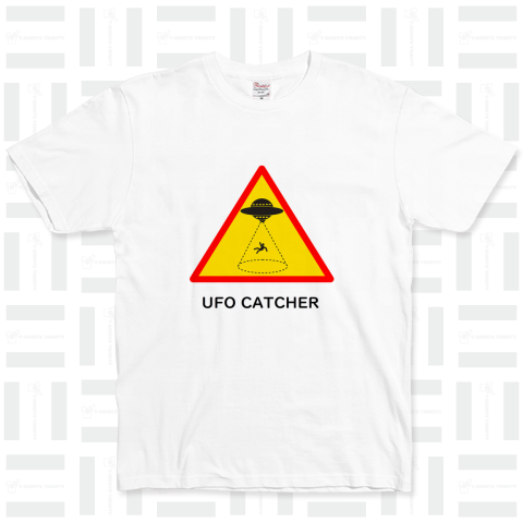 UFOにCATCH ベーシックTシャツ(5.0オンス)