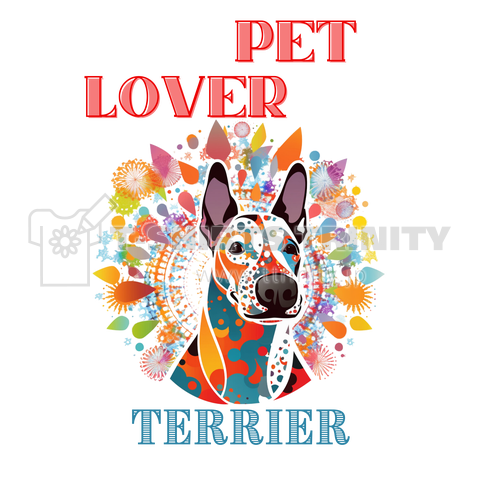 pet lover ブルテリア