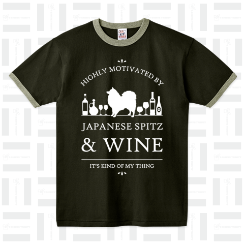 日本スピッツとワインでやる気が出る - V2