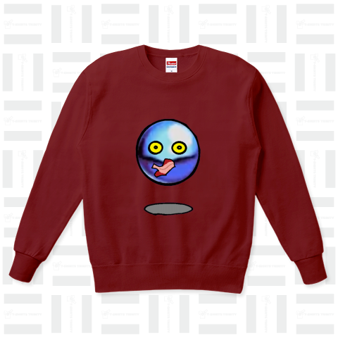 『宇宙人3 球体 ベロ出し UFO 球 ボール BALL』Tシャツ