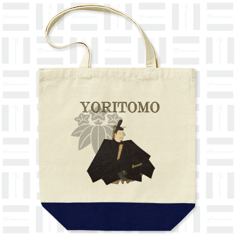 『源頼朝 YORITOMO 戦国武将 歴史 社会 天下 ほととぎす  戦乱 歴女 武者 鎧兜 』Tシャツ