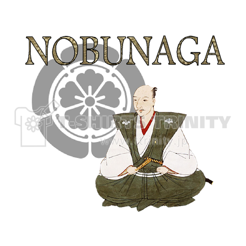 『織田信長 NOBUNAGA 戦国武将 歴史 社会 ほととぎす 天下 戦乱 歴女 武者 鎧兜 』Tシャツ