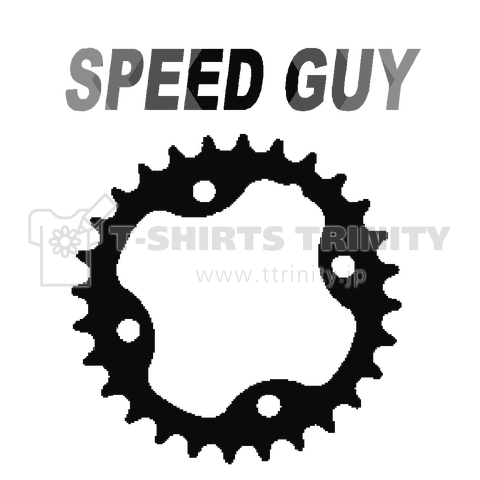 『SPEED GUY ロードバイク クロスバイク 自転車』Tシャツ