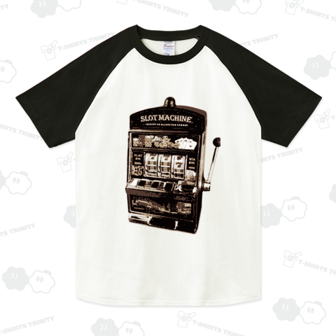 『スロット カジノ ラスベガス ギャンブル メダルゲーム ゲーセン』Tシャツ