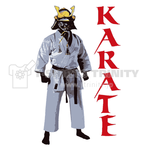 『空手家 KARATEKA 格闘技 極真 日本 最強 武術 かかと落とし 武者 外人 ジャパン 極真 K1 MMA UFC』Tシャツ
