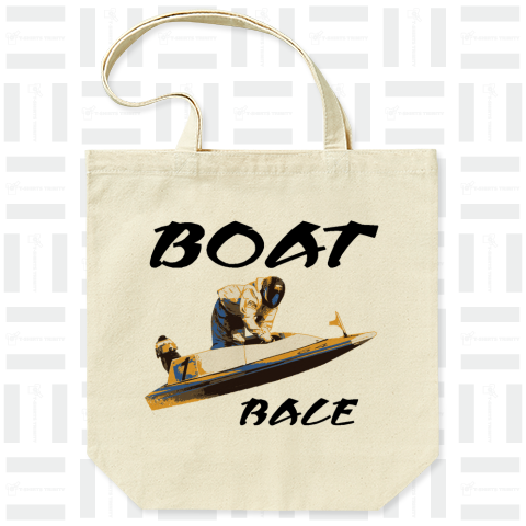 『競艇(前プリント) ボートレース 必勝 ギャンブル 船 勝舟投票券 モーターボート競走 BOAT RACE』Tシャツ