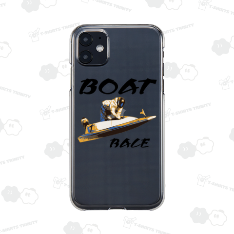 『競艇(前プリント) ボートレース 必勝 ギャンブル 船 勝舟投票券 モーターボート競走 BOAT RACE』Tシャツ