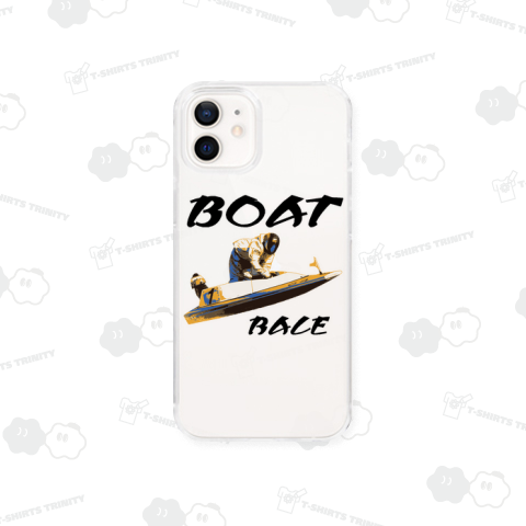 『競艇(前プリント) ボートレース 必勝 ギャンブル 船 勝舟投票券 モーターボート競走 BOAT RACE』Tシャツ