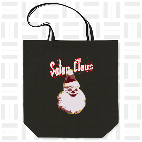 『サンタクロース4 サタン クリスマス X'mas 冬物 イブ プレゼント メタル ロック パンク』Tシャツ