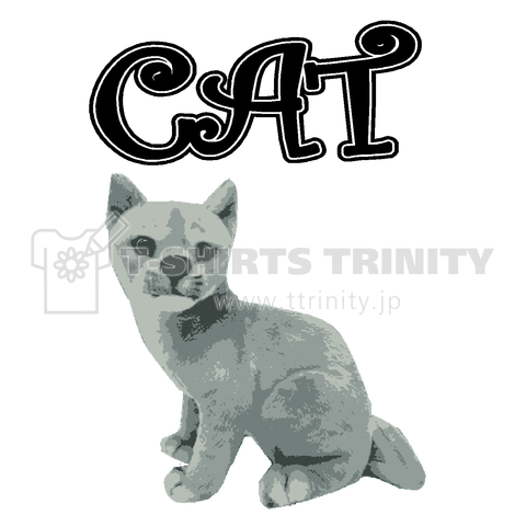 『猫9 キャット CAT 飼い猫 野良猫 子猫 キティ ペット 動物園 飼育』Tシャツ