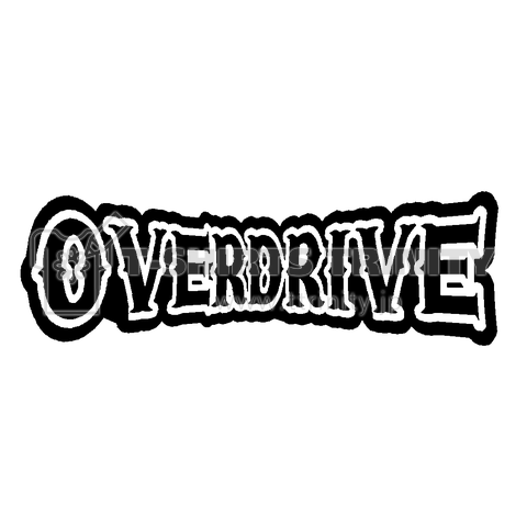 『オーバードライブ OVERDRIVE ギター エフェクター 歪み ロック マルチ コンパクト』Tシャツ