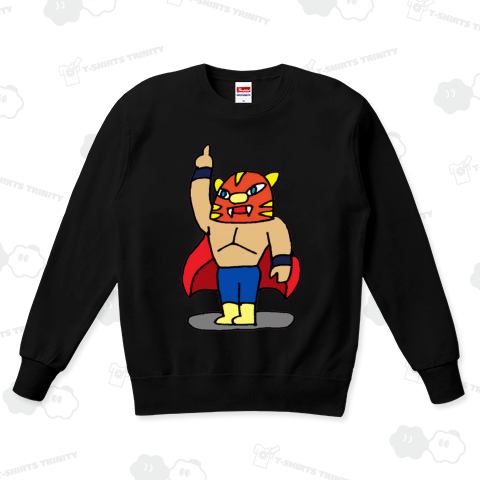 『キャットマスク2 プロレス マスクマン ルチャリブレ ローリングソバット』Tシャツ