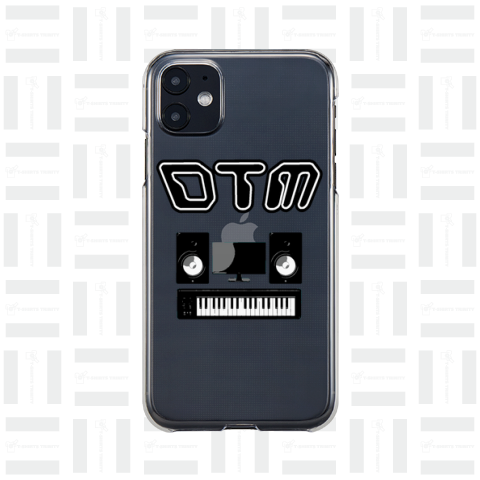 『DTM2 デスクトップミュージック MIDI 作曲 歌 シンセ モニタ スピーカー キーボード』Tシャツ