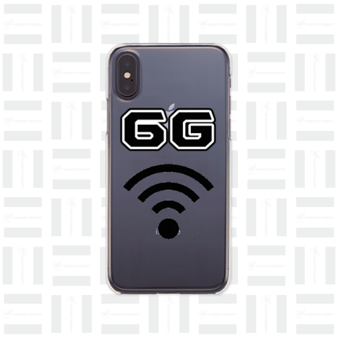 『6G スマホ 電波 基地 速度 携帯 最速 光速 高速 通信 ネット マルチメディア』Tシャツ