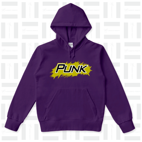 『PUNK パンク パンクス 破壊 邪悪 とげ ベビー バンド ギター コード クール 激しい 速弾き ボイス シャウト』Tシャツ