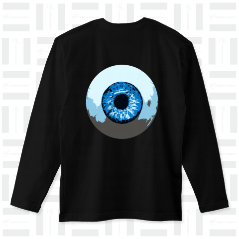 『目玉2 EYE アイ 眼球 にらむ 視線 眼科 眼病 眼圧 ホラー 球体 玉眼』Tシャツ