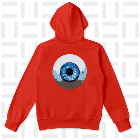 『目玉2 EYE アイ 眼球 にらむ 視線 眼科 眼病 眼圧 ホラー 球体 玉眼』Tシャツ