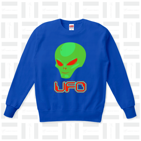 『UFO 未確認飛行物体 宇宙人 UMA エイリアン 火星人 ホラー 星 エリア51』Tシャツ