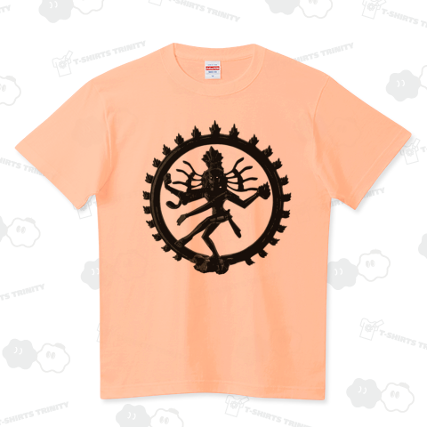 『シヴァ1(前プリント) ヒンズー教 ダンシング 踊る 仏教 ガネーシャ 悟り インド』Tシャツ