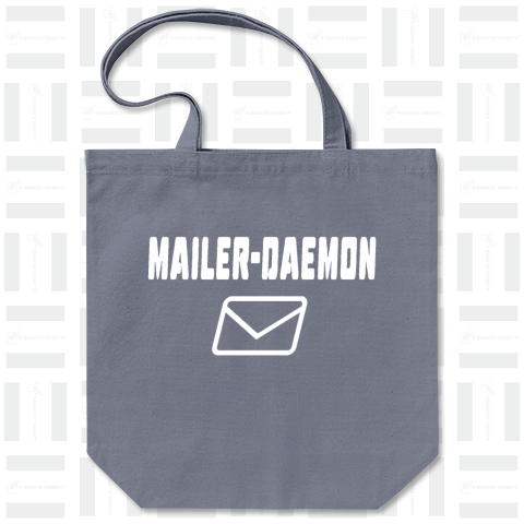 『MAILER-DAEMON メール メーラーデーモン 返信 受信 不可 エラー ネット 通知 通信障害』Tシャツ