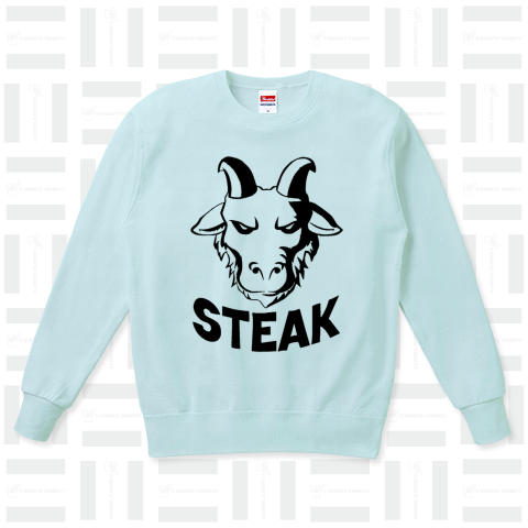 『ステーキ3 牛肉 焼肉 極厚 ジューシー 人気店 食べ放題 ランチ おいしい グルメ 牛 』Tシャツ