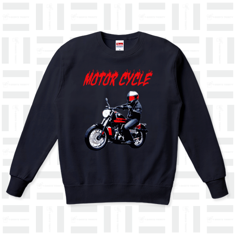 『 バイク3 モーター バイカー 』Tシャツ