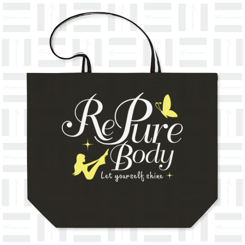 RePure☆Body ロゴTシャツ dark