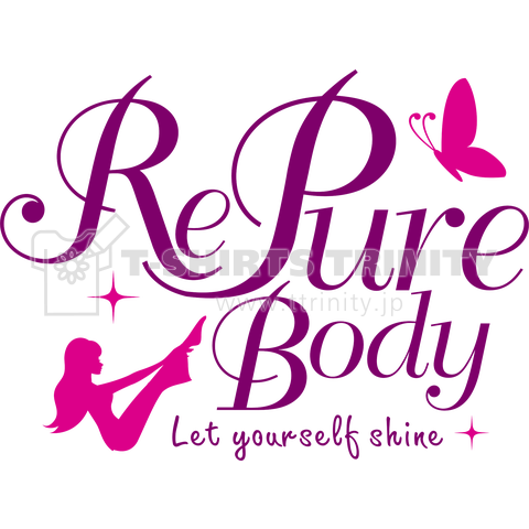 RePure☆Body ロゴTシャツ light