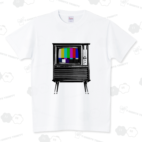 テレビ(カラーバー) スタンダードTシャツ(5.6オンス)