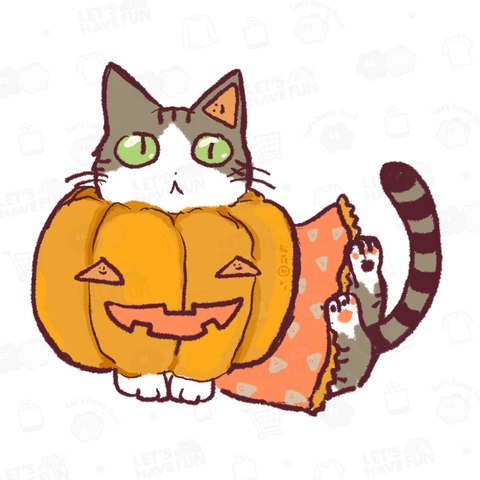 かぼちゃ猫ちゃん