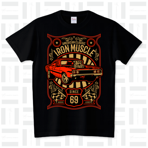 American Muscle Car スタンダードTシャツ(5.6オンス)