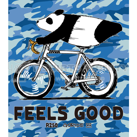 feels good R250 ブルーカモフラ