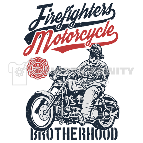 firefighters motorcycle