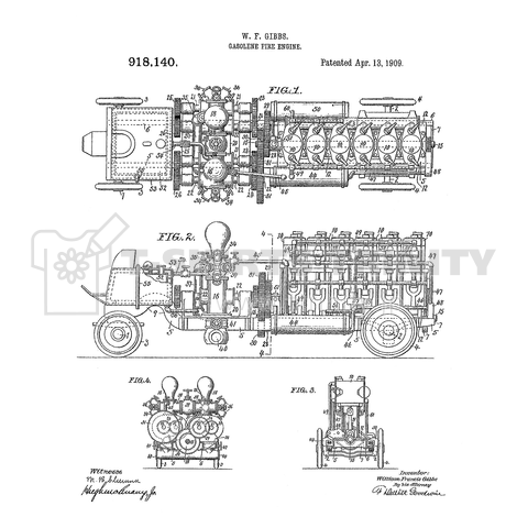 Firefighting Patent [fire engine-07]