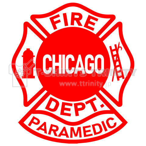 CFD : CHICAGO FIRE DEPT. PARAMEDIC(赤:各種グッズ)