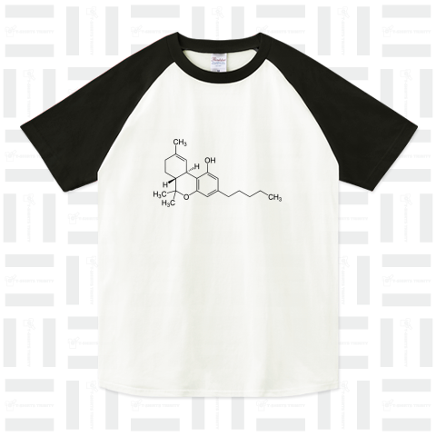 テトラヒドロカンナビノール(THC) 化学構造式