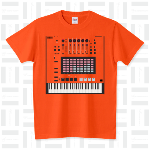 キーボード スタンダードTシャツ(5.6オンス)