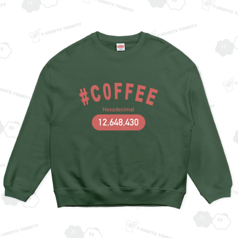 COFFEE Hexadecimal カレッジTシャツ